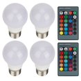 thumbnail image 1 of Colorful LED Bulb Lamp,4pcs E27 RGB LED Smart Light Bulb Color Changing Bulb Exceptional Reliability, 1 of 8