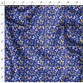 thumbnail image 4 of Soimoi Tissu Georgette Poly Bleu Imprimé Papillon Coloré au Mètre 52 Pouces de Large, 4 of 5