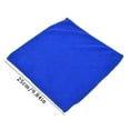 thumbnail image 3 of Clearance Cleaning Supplies under $1,5PCS Microfibre Cleaning Auto Car Detailing Soft Cloths Wash Towel Duster Blue Small Square With Lock And Cut Edge Car Wipe, 3 of 7