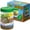 Green, variant on Nature Bound: Light-Up Terrarium Kit - Green - Miniature Grow Garden Jar Set, Built-In LED, Just Add Water, Animal Theme, STEM Learning Toy, Kids 5+