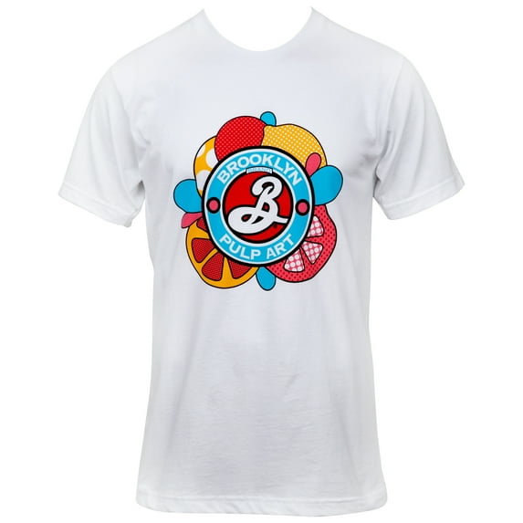 Brooklyn Brewery Hazy IPA Pulp Art T-Shirt-XLarge
