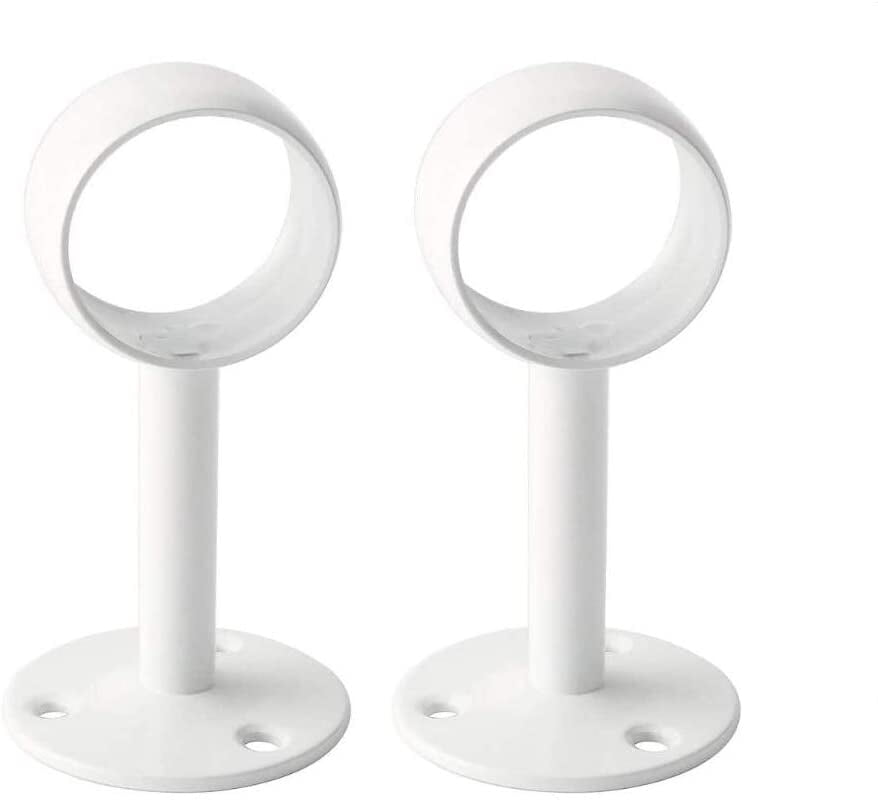 2 pieces of 32mm diameter curtain rod shower curtain wardrobe rod frame