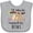AC-Heather Grey, variant on Inktastic Sloth I'd Rather Be Hanging with Mimi Boys or Girls Baby Bib