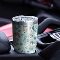 thumbnail image 4 of 30oz Cute Akita Dog Beagle Bulldog Rottweiler Dachshund Tumblers Stainless Steel Tumbler with Lid and Straw,Vacuum Insulated Double Wall Travel Tumbler Cups Mug with Cleaning Brush for Coffee,Tea, 4 of 7