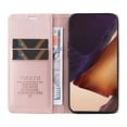 thumbnail image 3 of Flip Phone Case for Samsung Galaxy Note 20 Ultra 5G, Kickstand and 2 Card Slots, Shockproof and Scratch Resistant, Gold, 3 of 14