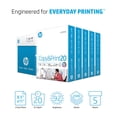 thumbnail image 2 of Papel para impresora HP Copy&Print de 20 libras, 8,5 x 11, 2500 hojas, 5 resmas, 2 of 6