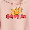 thumbnail image 3 of Garfield - Laying - Juniors Cropped Pullover Hoodie, 3 of 5