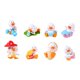 thumbnail image 1 of Juego de 8 figuras de patitos pequeños, mini figuras de patitos, adornos para acuario, Blanco, 1 of 9