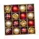 thumbnail image 3 of 16x Bolas Navideñas Adornos Navideños Colgantes Bolas Colgantes Oro rojo, 3 of 9