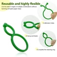 thumbnail image 4 of Player Plantas Clips Vínculo Secu Clip Planta 50/100/200pcs Reutilizable Multifuncional para Asegurar Plantaciones Rojo, 4 of 9