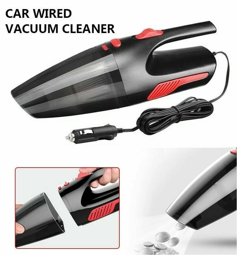 Handheld Vacuums Multifunction Car Vacuums Cleaner 120W DC 12V Powerful Suction for Wet and Dry