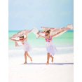 thumbnail image 3 of Red Coastal Beach Towels Oversized Super Absorbent, Vintage Coral Ocean Modern Sea Abstract Lightweight Bath Towel Quick Dry Sets For Bathroom/Pool/Rv Camping/Beach Play/Gym Room/Picnic 23"x47", 3 of 8