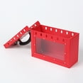 thumbnail image 2 of Caja de seguridad portátil con visualización de seguridad, almacenamiento de llaves, caja de seguridad portátil, caja de candado de metal, grupo de gestión, 2 of 5