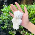 thumbnail image 5 of 12cm Cute Blush Teddy Bear Plush Toy Keychain Pendant Cartoon Rabbit Rabbit Animal Plush Stuffed Doll Girl Small Gift Wholesale, 5 of 5