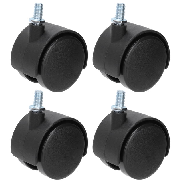 Ruedas universales giratorias de 360 grados, impermeables, 4 Uds., 2 pulgadas, para carrito de gabinete