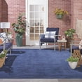thumbnail image 5 of Nourison Essentials Indoor/Outdoor Midnight Blue 10' x 14' Area Rug, (10x14), 5 of 11