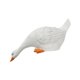 thumbnail image 5 of Estatua de pato bebiendo para jardín, escultura de animal, colección de regalos, arte de patio para cafetería 36 cm x 16 cm x 26 cm, 5 of 9
