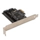 thumbnail image 4 of Tarjeta PCIe 2,0 SATA, 2 puertos, interfaz de 40 pines, 6,0 Gbps, 3,0 Gbps, 1,5 Gbps, SSD PCI E a tarjeta de expansión SATA para Win, 4 of 8