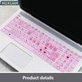 thumbnail image 6 of 15.6 Inches Silicone Laptop Notebook Keyboard Cover Protector Film for HP Pavilion 250 G8 G7 G6 250 G7 255 G7 G6 256 G6 258 G7 A19, 6 of 7
