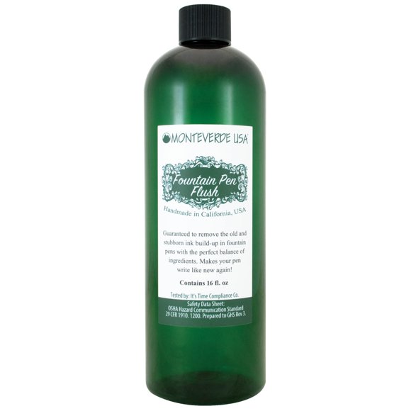 MONTEVERDE USA Flush 16 fl. onz. Limpiador de pluma estilográfica de botella