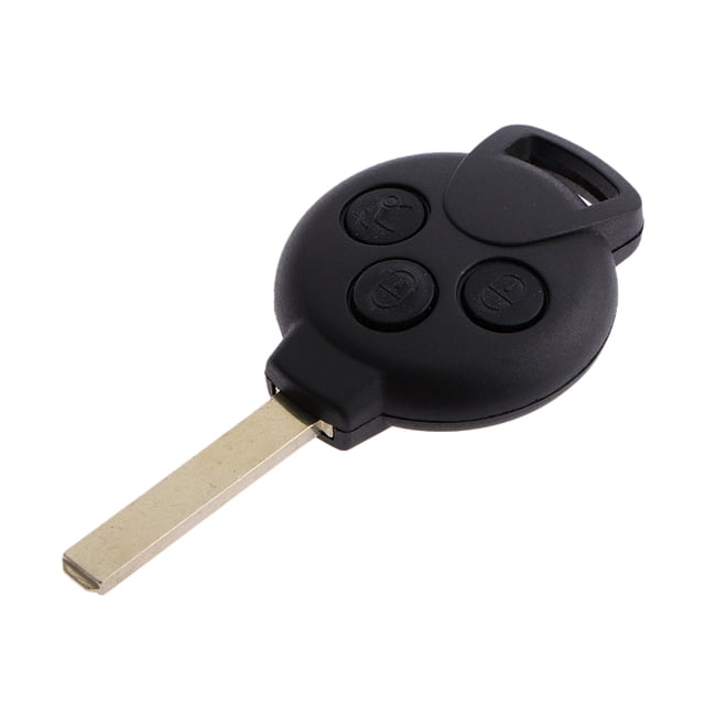 Shell Cáscara de Remoto Control Botónes sin Cortar de Silicona Accesorio de Coche de Negro DYNWAVEMX Caja de llave remota de coche