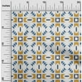 thumbnail image 1 of oneOone Cotton Flex Fabric Geometric Ikat Printed Fabric 1 Yard 40 Inch Wide, 1 of 4