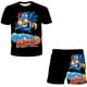 thumbnail image 2 of Super Zings 2022, conjuntos de ropa de verano, camisetas de manga corta para niños, pantalones cortos, ropa de 2 piezas, trajes para niños y niñas, disfraces informales 10T Gao Jinjia LED, 2 of 2