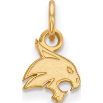 14K Yellow Gold 14Ky Logoart Texas State University Xs Pendant (15 X 8) Made In United States 4y001tst