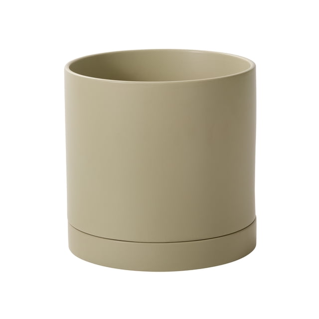Romey Neutral Pot 12"X 12 Light Green