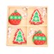 thumbnail image 1 of Gibobby 12pcs Adornos colgantes de Navidad Adornos para árboles de Navidad Colgantes de Navidad Adornos en forma de y árbol para el árbol de Navidad(Red), 1 of 5