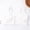 white, variant on Front Closure Sports Bra Plus Size Wirefree Post Surgery Bra for Women Open Cup Mastectomy Bra 100 Nylon