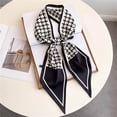 thumbnail image 2 of BRICH Satin Square Scarf for Women Neckerchief Headscarf Lightweight Neck Scarf 014 One Size, 2 of 3