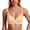 Beige, variant on Gyexs Bras for Women No Underwire V Neck Scalloped Wireless Bralettes with Soft Support Comfort Full Coverage Seamless Bra #Beige