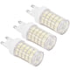 thumbnail image 5 of 3 bombillas LED G9 2835, 10 W, 1000 lm, ángulo de 360 grados, de cerámica, para interiores, hogares y cocinas, 5 of 15