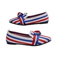 thumbnail image 7 of Willtoo Slip On Patriotic American Flag Women Shoes Sole Loafers Comfort Elastic Stretch Mesh Casual Walking Sneakers, 7 of 7