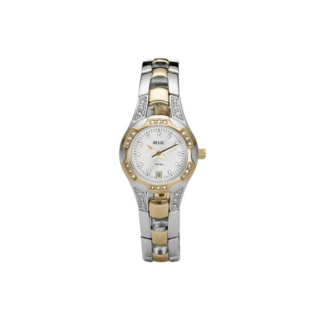 Relic by Fossil Women's Charlotte Stainless Steel Silver and Gold Two-Tone Watch