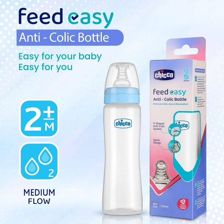Chicco feed easy Milk Feeding Bottle for Babies Toddlers, V