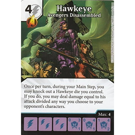 Marvel : Avengers Disassembled Promo Cards: Hawkeye x3, Marvel Dice Masters: Avengers Disassembled Promo Cards: Hawkeye x3 By Dice Masters Ship from
