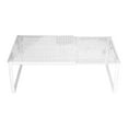 thumbnail image 1 of Luzkey Expandable Cabinet Storage Shelf Adjustable Organization Organizer Rack Stand Riser for under Sink Wardrobe Books Dorm Spices White 50 to 85cm, 1 of 8