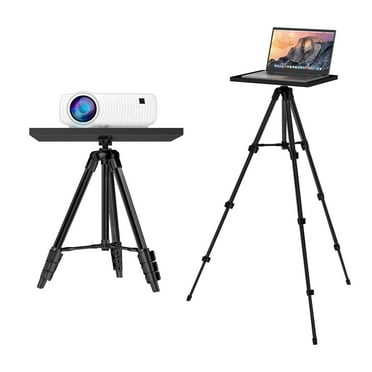 ARTSEA Projector Stand Tripod, Multi-functional Adjustable Height 14.4 to 47 inches Free Adjustment - Ideal DJ Stand / Projector Tripod / Laptop Stand
