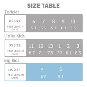 Apakowa Kids Boys Girls Slip-On Casual Loafers Walking Shoes Comfortable & Lightweight (Color : Beige, Size : 5 Big Kid)