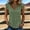 Green, variant on Women's Casual Loose Knit Sleeveless V-Neck Button-Up Pullover Top