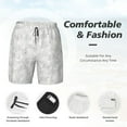 thumbnail image 5 of Fotbe Cute Poodle Dog Men’s Swim Trunks Quick Dry Swim Shorts Board Shorts with Mesh Lining-XX-Large, 5 of 9