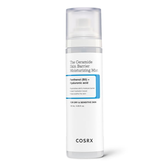 COSRX The Ceramide Skin Barrier Moisturizing Mist, Milky Mist for Dry & Sensitive Skin (4.06 fl oz)