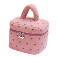 thumbnail image 3 of Bolsa de maquillaje, accesorios, artículos esenciales de viaje, organizador, estuche de almacenamiento, bolsa de poliéster, neceser para baño, viaje Rosa, 3 of 7