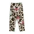 thumbnail image 4 of Bingfone Pajamas For Women,Leopard Dots Pajama Pants With Pockets-Large, 4 of 9