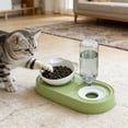 thumbnail image 4 of Dual Cat Dog Food and Water Bowl with Automatic Refill, Non-Slip Detachable Pet Feeder for Home and Travel, 4 of 6