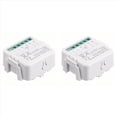 thumbnail image 1 of 2X Zigbee Switch Light Curtain Dimmer Smart MINI Module C04 Control Breaker Curtain Switch Module Zero Fire Smart Switch, 1 of 8