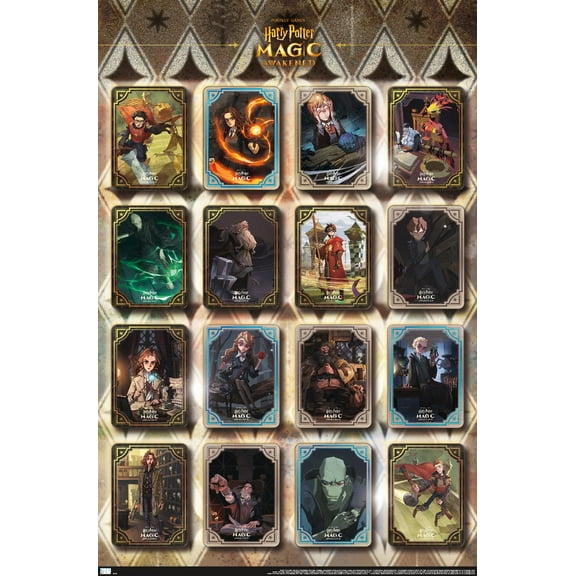 Harry Potter: Magic Awakened - Grid Wall Poster, 22.375" x 34"