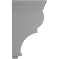 thumbnail image 3 of Ekena Millwork 3 1/2"W x 7 1/2"D x 14"H Extra Large Rojas Wood Vintage Decor Corbel, Pebble Grey, 3 of 6